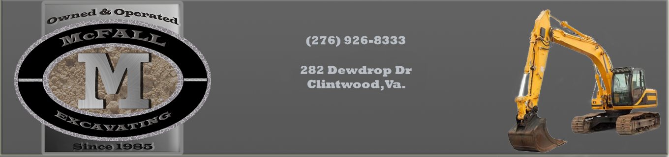 McFall Excavating, Inc. – Clintwood, Va.